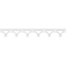 Ekena Millwork Stanley Architectural Grade PVC Running Trim, 6"H x 5/8"P x 48"L RUNP06X0625X48STN - alternate 5